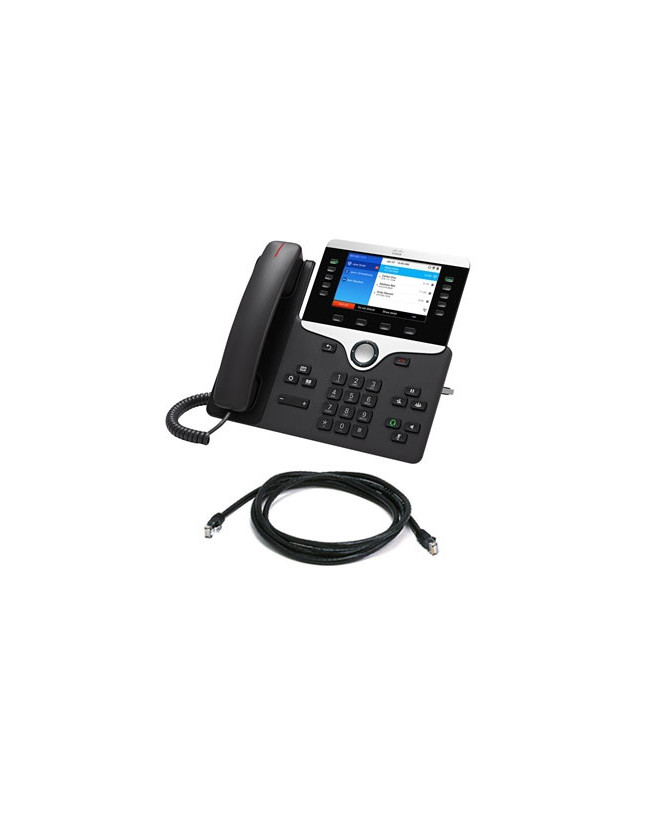 Cisco 8861 IP Phone CP-8861-3PCC-K9= with Multiplatform Phone Firmware