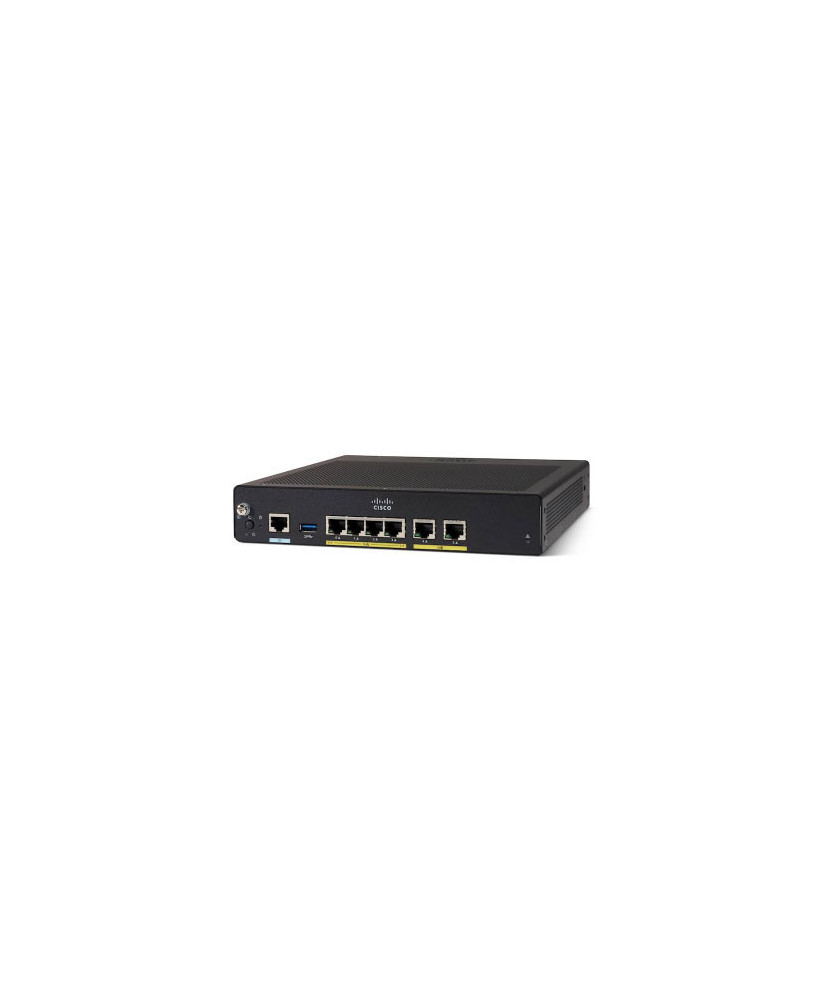 Cisco 927 VDSL2/ADSL2+ over POTs and 1GE/SFP Sec Router C927-4P