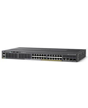 Cisco Catalyst 2960-X 24 GigE PoE 110W, 2xSFP + 2x1GBT, LAN Base WS-C2960X-24PSQ-L