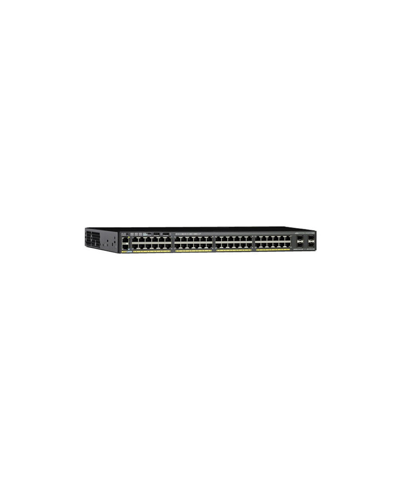 Cisco Catalyst 2960-X 48 Ports 10/100/1000Base-T 4 SFP Slots Ethernet Switch WS-C2960X-48LPS-L