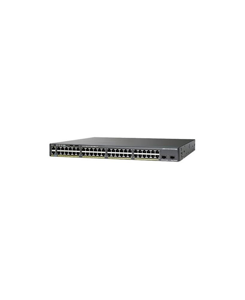 Cisco Catalyst 2960-XR 48 Ports 10/100/1000Base-T SFP+ Ethernet Switch WS-C2960XR-48LPD-I