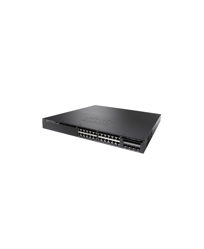 Cisco Catalyst 3650 24-Port Manageable Layer 3 Switch with 4x1G Uplink Ports WS-C3650-24TS-E