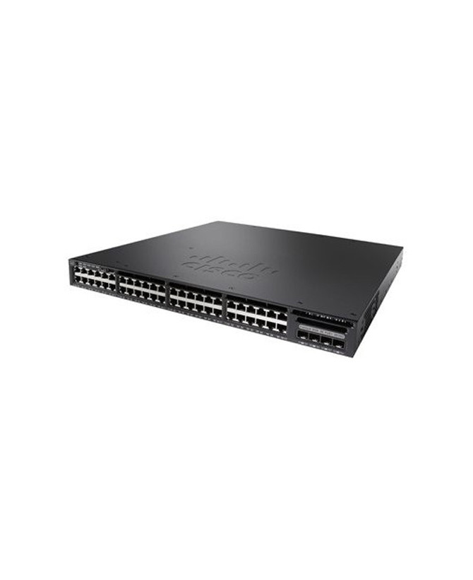 Cisco Catalyst 3650 48 Port Full PoE 2x10G Uplink IP Base Switch 