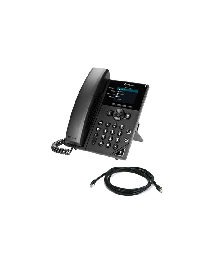 Polycom VVX 250 Business IP Phone 2200-48820-025 / 89B62AA