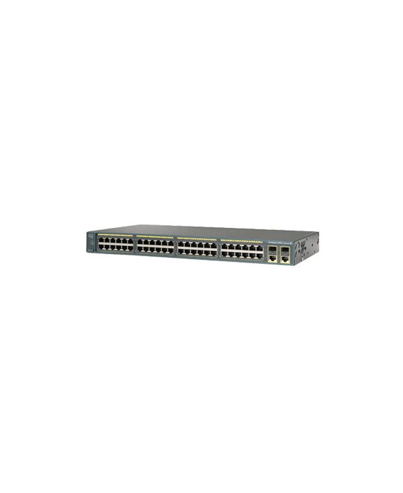 Buy Cisco Catalyst 2960 Plus 48 10/100 + 2 T/SFP LAN Base Switch WS-C2960+48TC-L