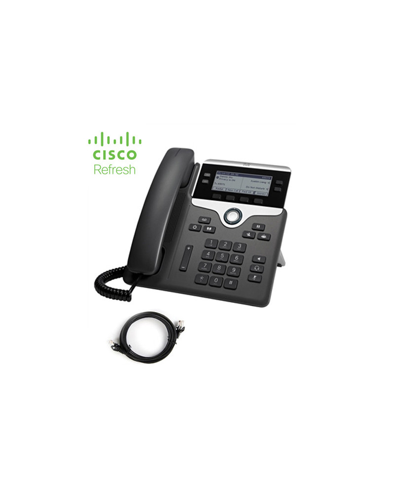 Cisco 7841 4-Line IP Phone in Charcoal CP-7841-K9-RF