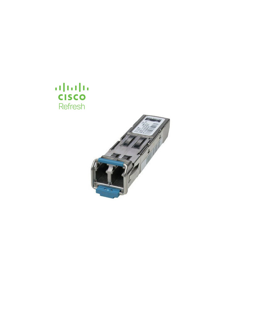 Cisco - SFP (mini-GBIC) transceiver module - GigE - 1000Base-LX, 1000Base-LH - LC/PC single-mode GLC-LH-SMD-RF