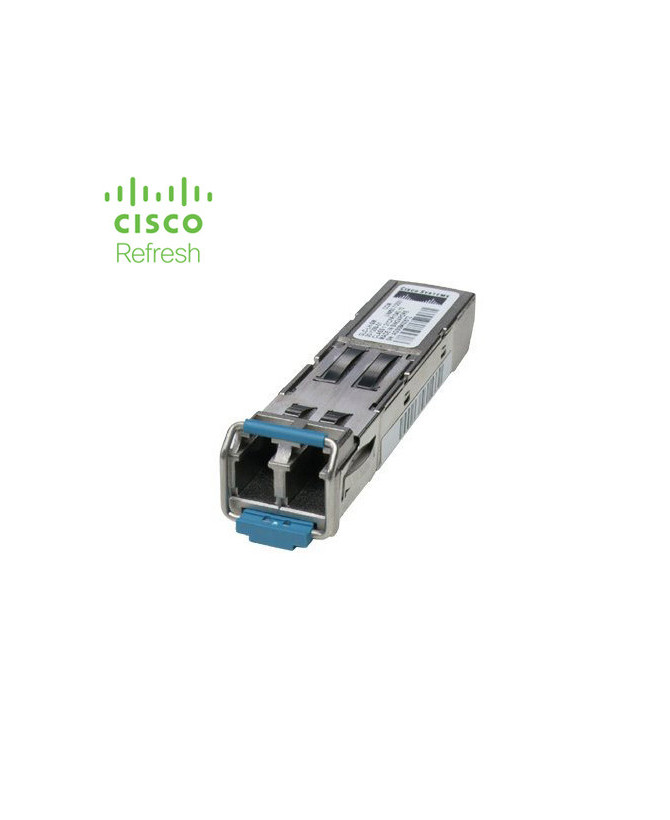 Cisco - SFP (mini-GBIC) transceiver module - GigE - 1000Base-LX, 1000Base-LH - LC/PC single-mode GLC-LH-SMD-RF