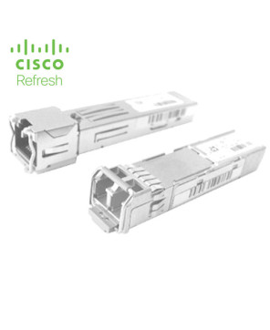 Cisco - SFP (mini-GBIC) transceiver module - GigE - 1000Base-SX - LC/PC multi-mode GLC-SX-MMD-RF