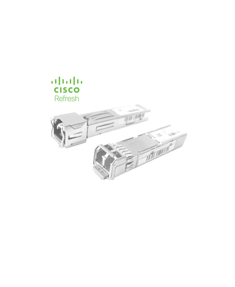 Cisco - SFP (mini-GBIC) transceiver module - GigE - 1000Base-SX - LC/PC multi-mode GLC-SX-MMD-RF