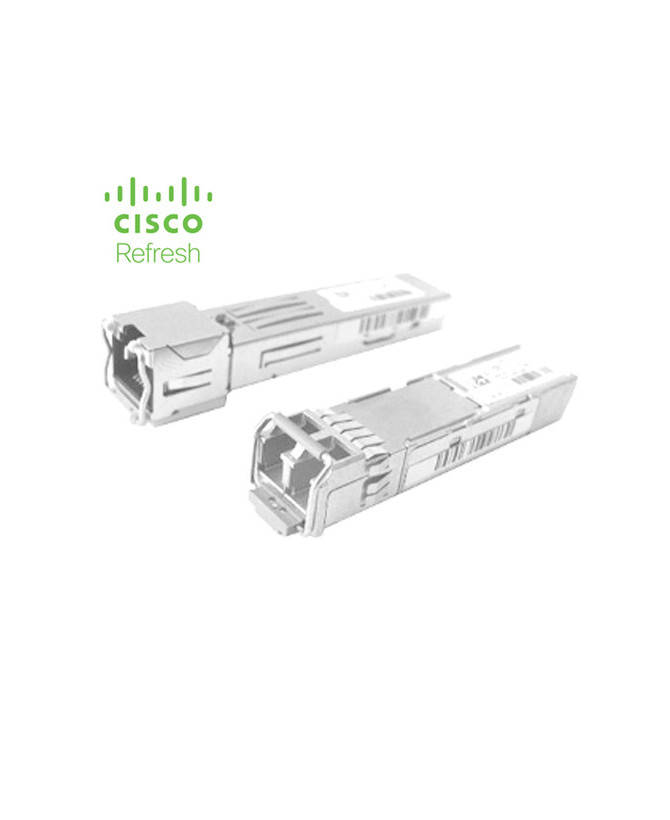 Cisco - SFP (mini-GBIC) transceiver module - GigE - 1000Base-SX - LC/PC multi-mode GLC-SX-MMD-RF