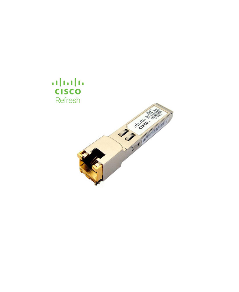 Cisco - SFP (mini-GBIC) transceiver module - GigE - 1000Base-T - RJ-45 GLC-TE-RF