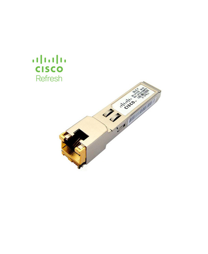 Cisco - SFP (mini-GBIC) transceiver module - GigE - 1000Base-T - RJ-45 GLC-TE-RF