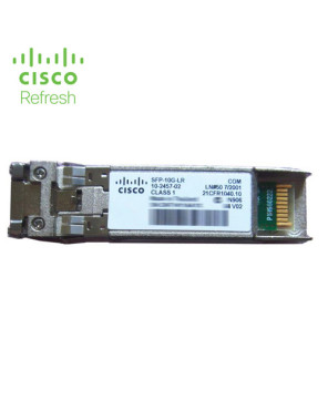 Cisco - SFP+ transceiver module - 10 GigE - 10GBase-LR - LC/PC single-mode SFP-10G-LR-RF