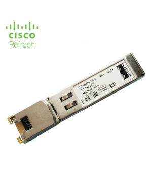 Cisco - SFP (mini-GBIC) transceiver module - GigE - 1000Base-T - RJ-45 SFP-GE-T-RF