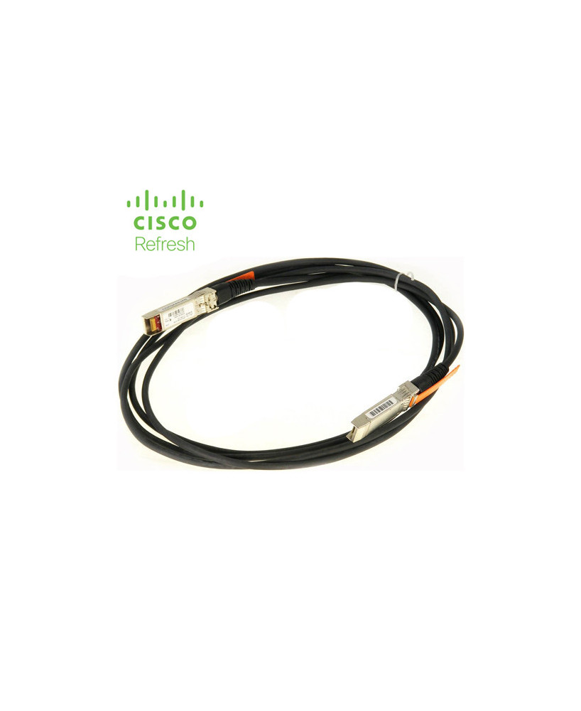 Cisco SFP+ Copper Twinax Cable - Direct attach cable - SFP+ to SFP+ - 3 m - twinaxial SFP-H10GB-CU3M-RF