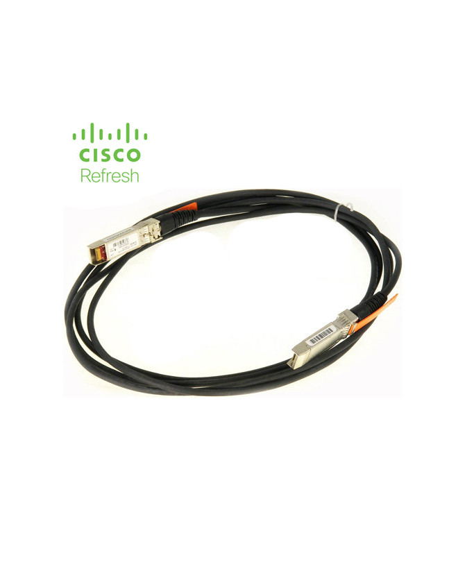 Cisco SFP+ Copper Twinax Cable - Direct attach cable - SFP+ to SFP+ - 3 m - twinaxial SFP-H10GB-CU3M-RF