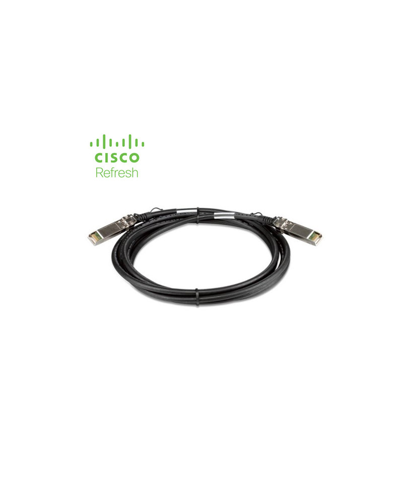 Cisco SFP+ Copper Twinax Cable - Direct attach cable - SFP+ to SFP+ - 5 m - twinaxial SFP-H10GB-CU5M-RF