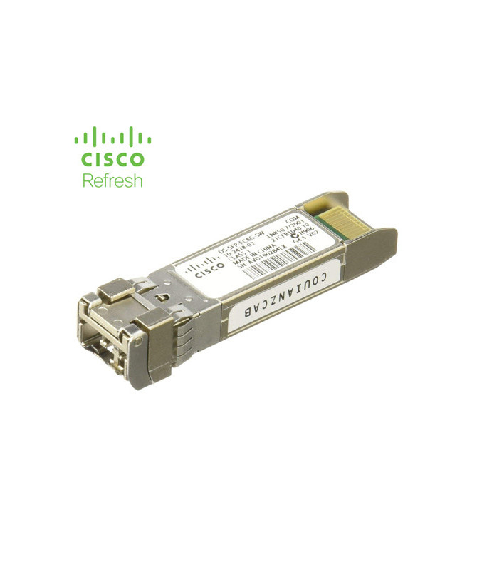 Cisco - SFP+ transceiver module - 8Gb Fibre Channel (SW) - fibre optic - LC multi-mode DS-SFP-FC8G-SW-RF