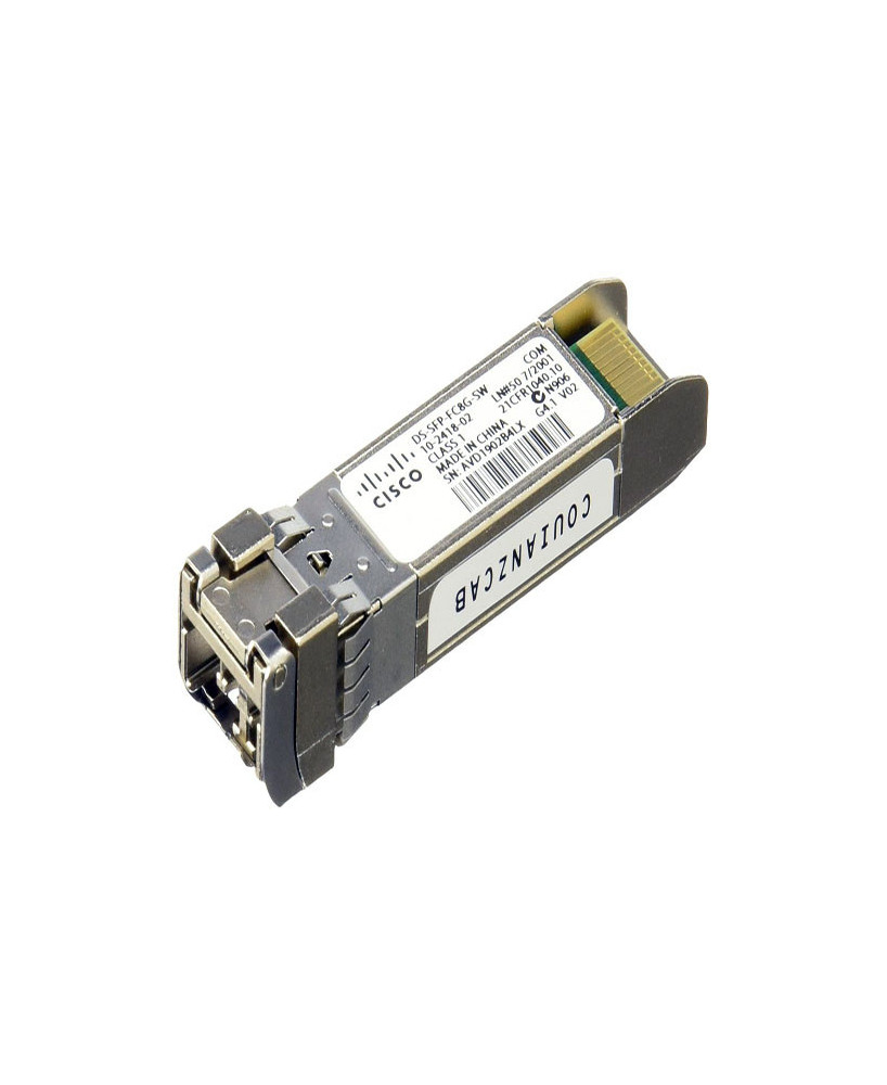 Cisco DS-SFP-FC8G-SW= 8 Gbps Fibre Channel SW SFP+ LC Spare Transceiver