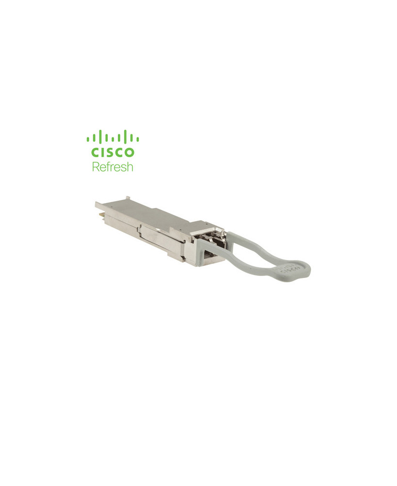 Cisco - QSFP+ transceiver module - 40 Gigabit LAN - 40GBASE-BiDi - LC multi-mode QSFP-40G-SR-BD-RF