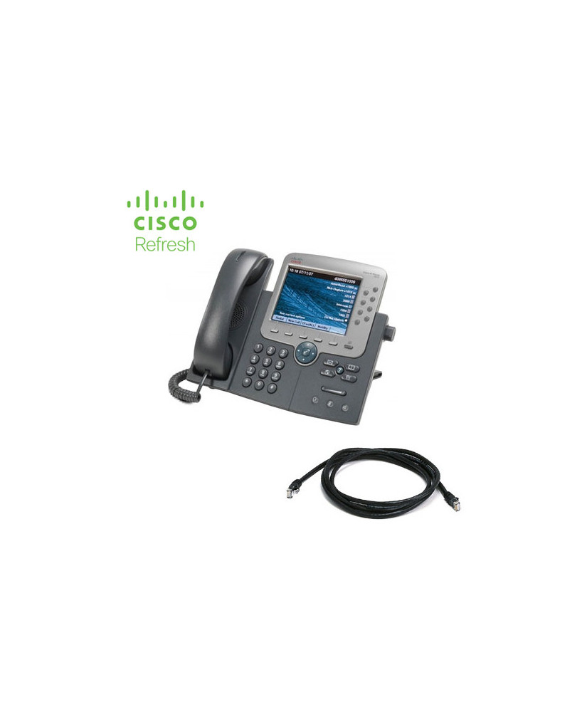 Cisco 7975G Unified IP Phone in Black CP-7975G-RF