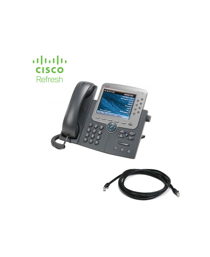 Cisco 7975G Unified IP Phone in Black CP-7975G-RF