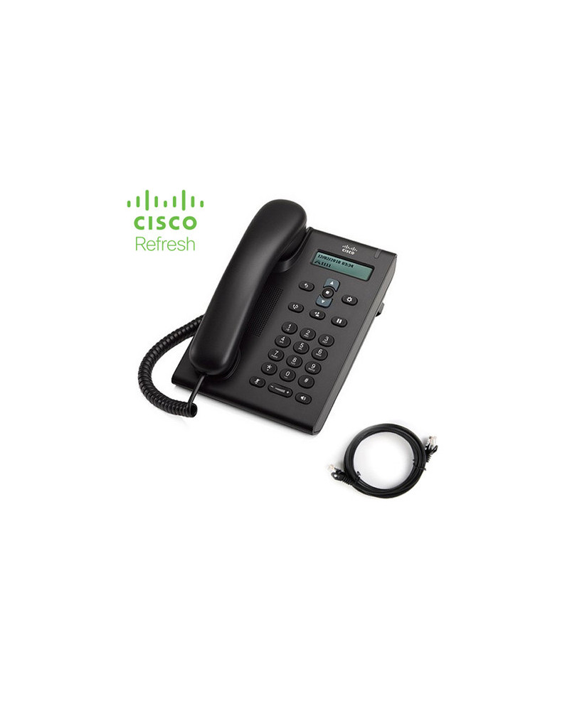 Cisco Unified SIP Phone in Black CP-3905-RF