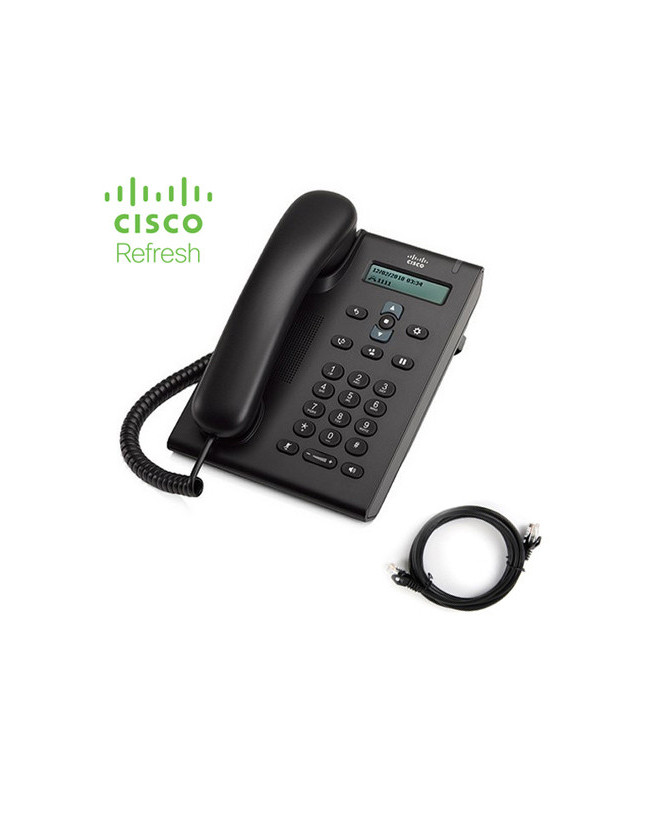 Cisco Unified SIP Phone in Black CP-3905-RF