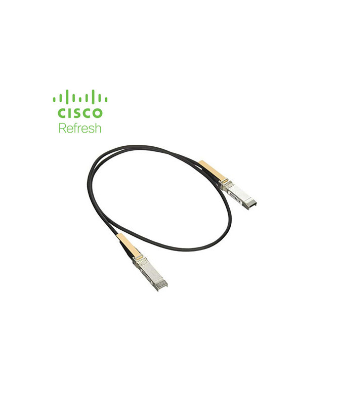 Cisco SFP+ Copper Twinax Cable - Direct attach cable - SFP+ to SFP+ - 1 m - twinaxial SFP-H10GB-CU1M-RF