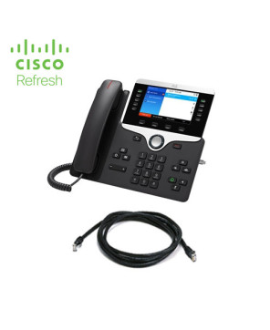 Cisco 8851 IP Phone with Multiplatform Phone Firmware in Black CP-8851-3PCC-K9-RF