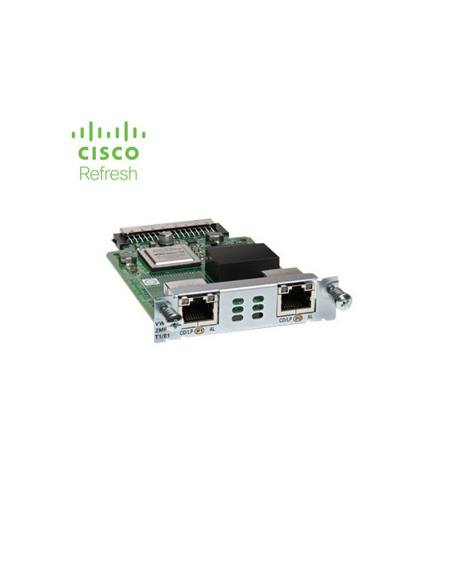 Cisco 2-Port 3rd Gen Multiflex Trunk Voice/WAN Int. Card - T1/E1 VWIC3-2MFT-T1E1-RF