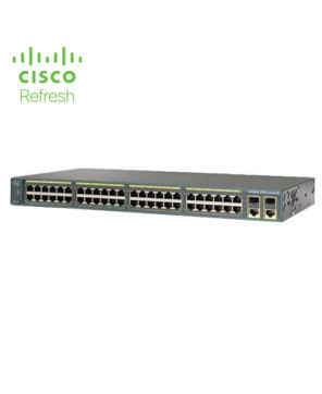 Cisco Catalyst 2960 48 10/100 + 2 T/SFP LAN Base WS-C2960-48TC-L-RF