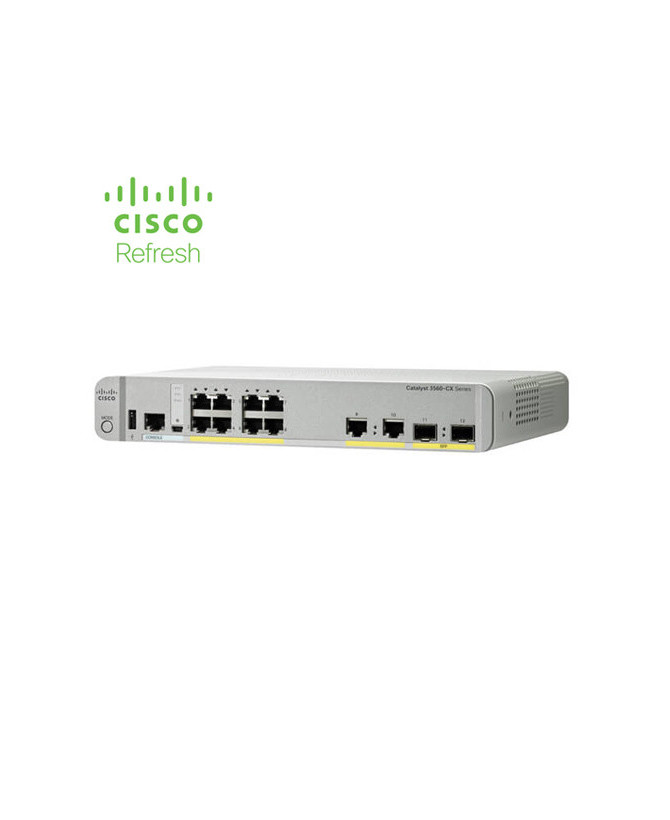 Cisco Catalyst 8-Port PoE Switch WS-C3560CX-8PCS-RF