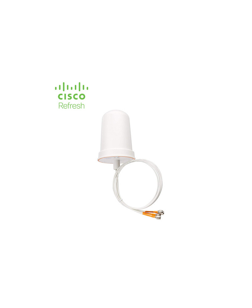 Cisco Aironet Dual-Band MIMO Wall-Mounted Omnidirectional Antenna AIR-ANT2544V4MR-RF