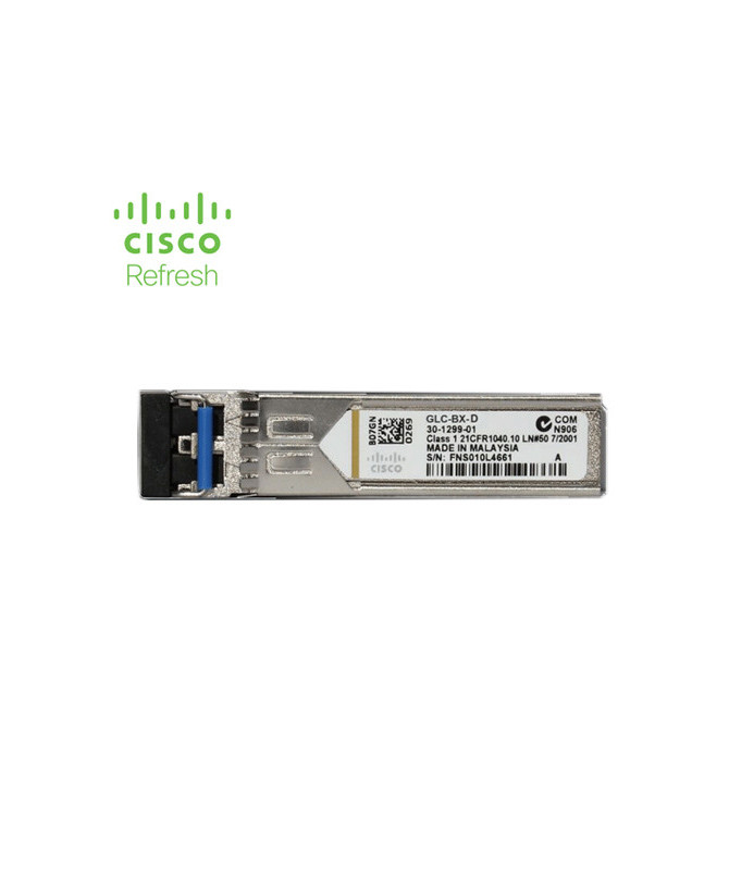 Cisco - SFP (mini-GBIC) Transceiver Module - GigE GLC-BX-D-RF