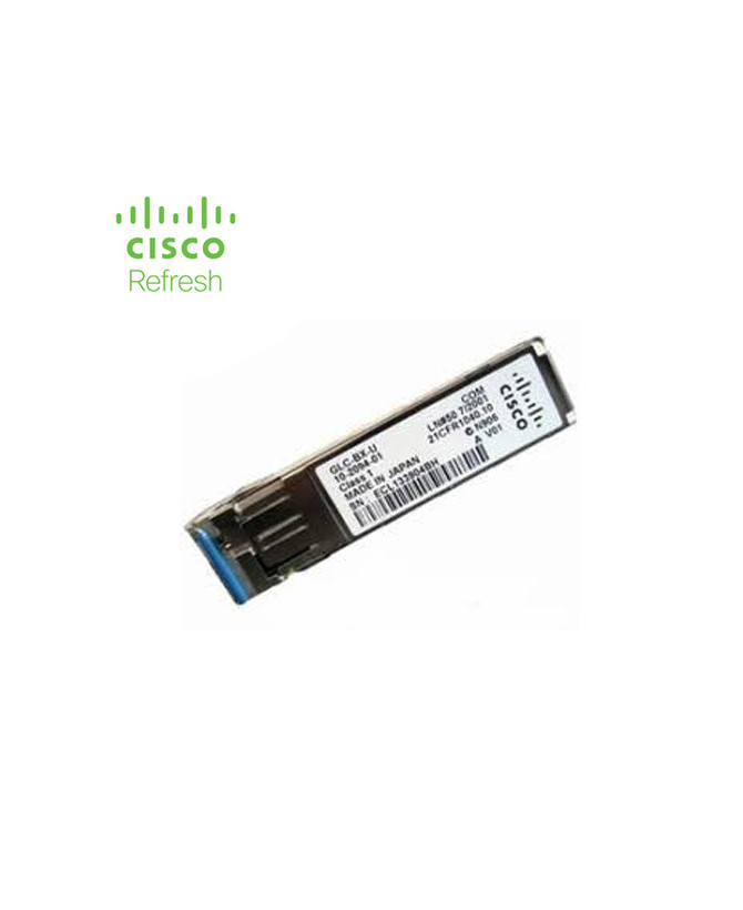 Cisco - SFP (mini-GBIC) Transceiver Module - GigE GLC-BX-U-RF