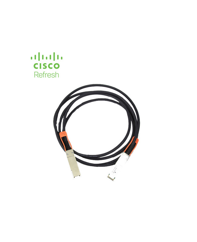 Cisco 40GBASE-CR4 Passive Copper Cable - Direct Attach Cable - 3m QSFP-H40G-CU3M-RF