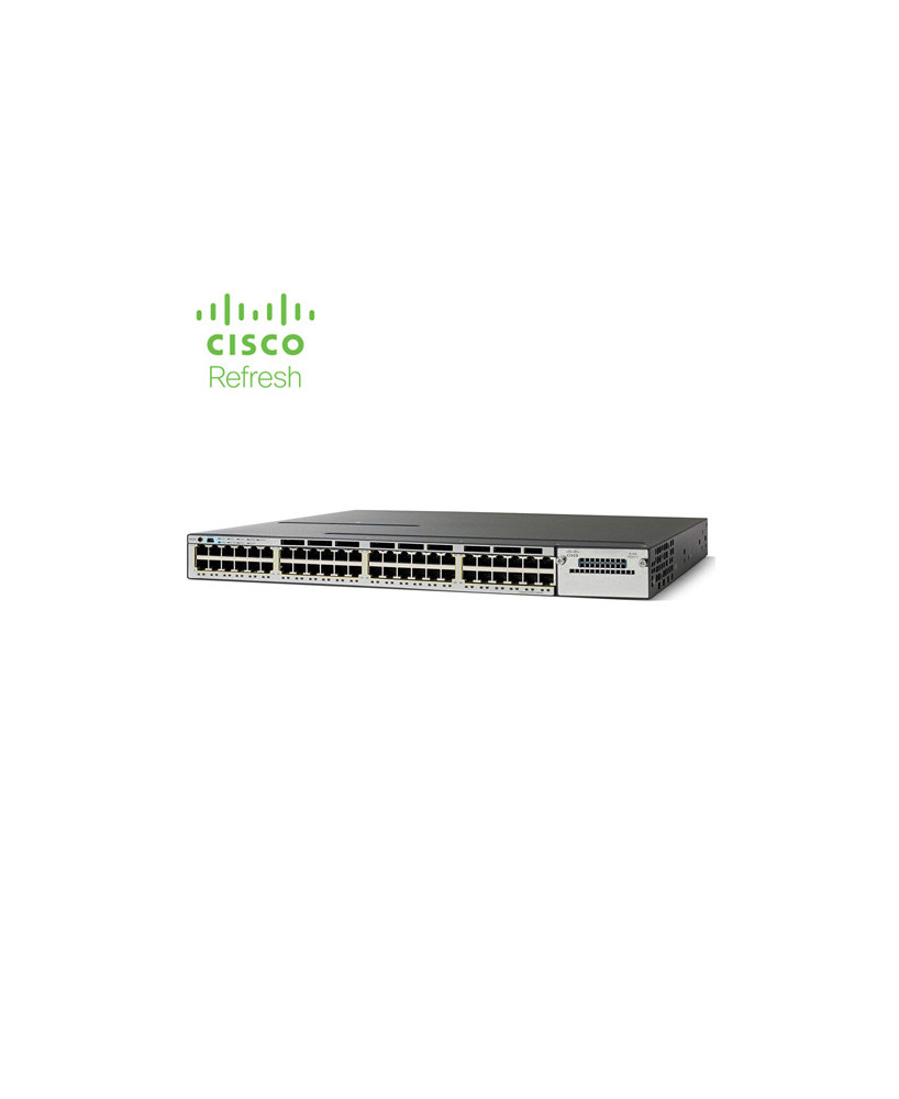 Cisco Catalyst 3750X 48 Port Full PoE IP Base WS-C3750X-48PFS-RF