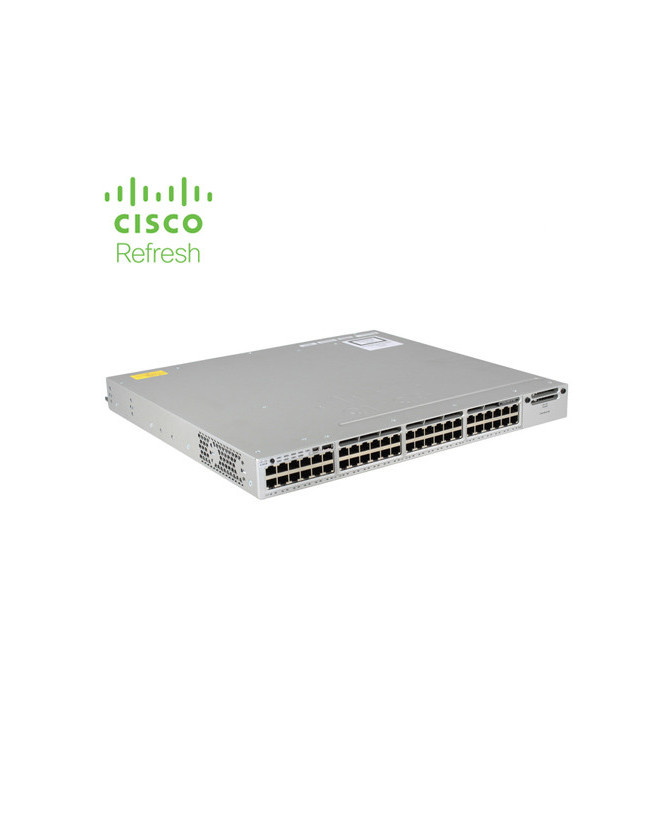 Cisco Catalyst 3850 48 Port Full PoE LAN Base WS-C3850-48F-L-RF