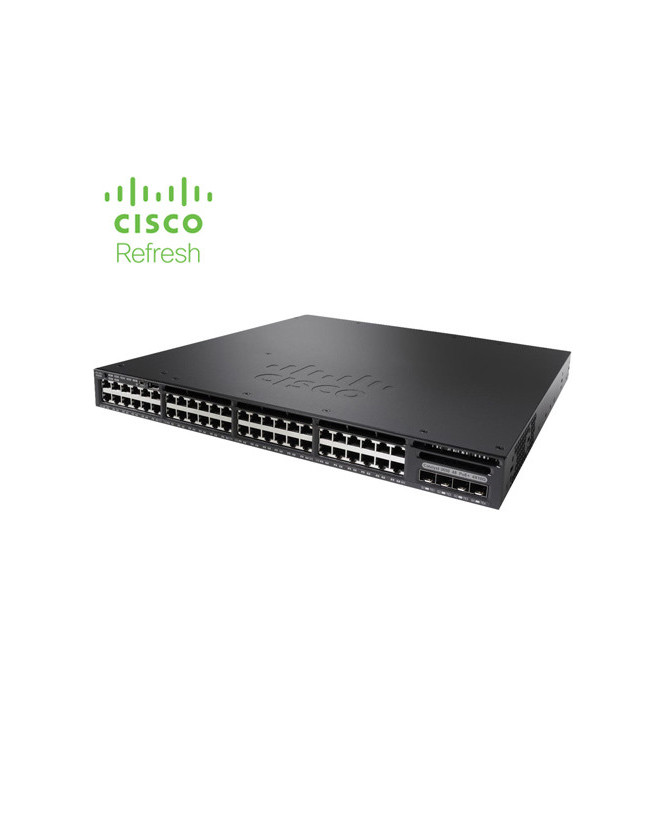 Buy Cisco Catalyst 3650 48 port Full PoE 4x1G Uplink IP Base 