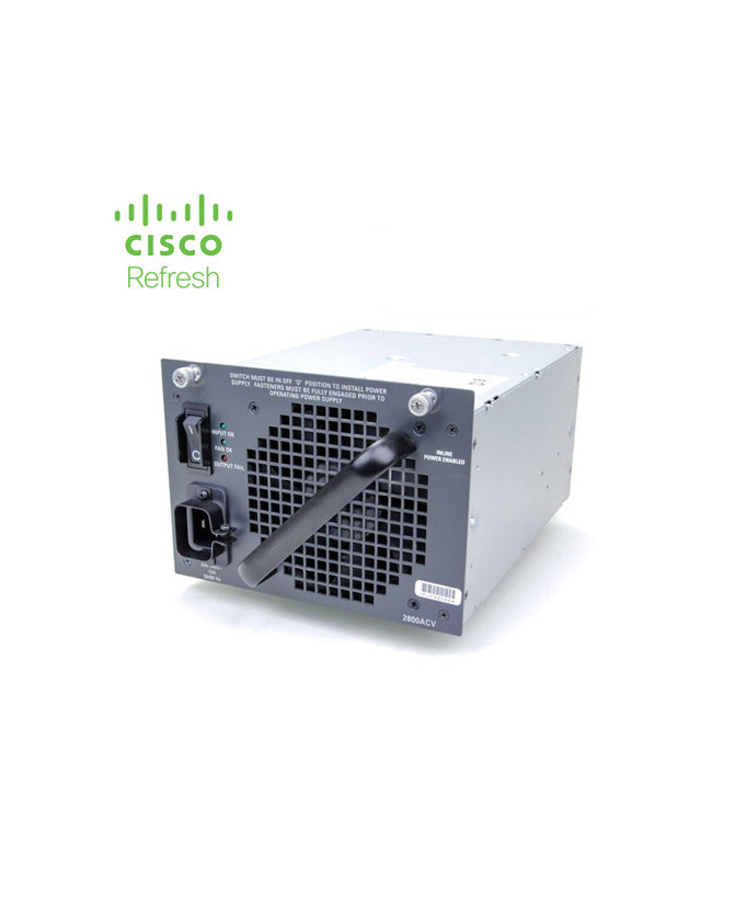 Cisco Catalyst 4500 2800W AC Power Supply PWR-C45-2800ACV-RF