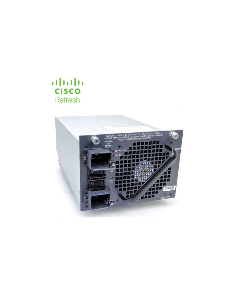 Cisco Catalyst 4500 4200W AC Dual Input Power Supply PWR-C45-4200ACV-RF