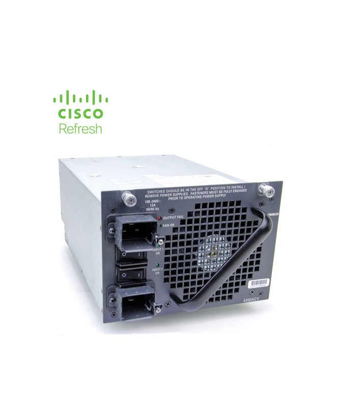 Cisco Catalyst 4500 4200W AC Dual Input Power Supply PWR-C45-4200ACV-RF