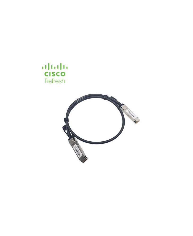 Cisco 40GBase-CR4 Passive Copper Cable 1m QSFP-H40G-CU1M-RF