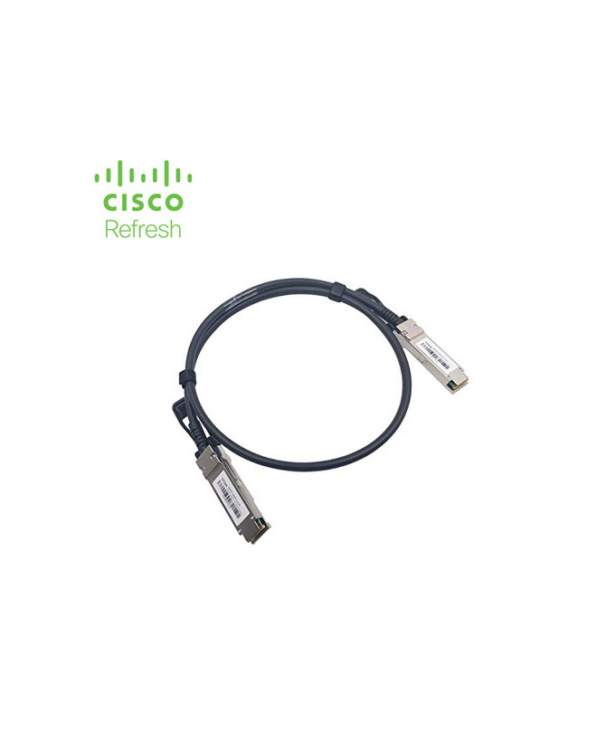 Cisco 40GBase-CR4 Passive Copper Cable 1m QSFP-H40G-CU1M-RF