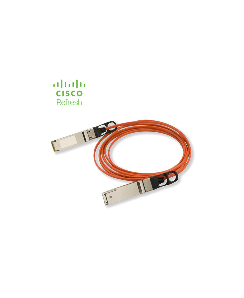 Cisco 40GBase Active Optical Cable 15m QSFP-H40GAOC15M-RF