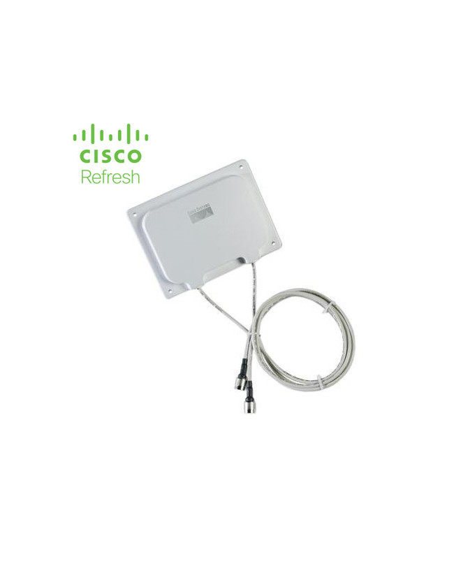 Cisco 2.4 GHz 6.5dBi Diversity Patch Antenna w/RP-TNC Connector AIR-ANT2465P-R-RF