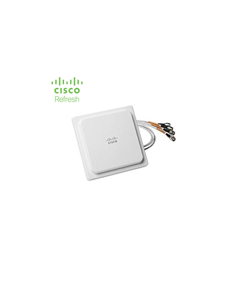 Cisco 2.4 GHz 2 dBi 5GHz 4dBi Ceiling Mount Omni Antenna 4port RP TNC AIR-ANT2524V4CR-RF