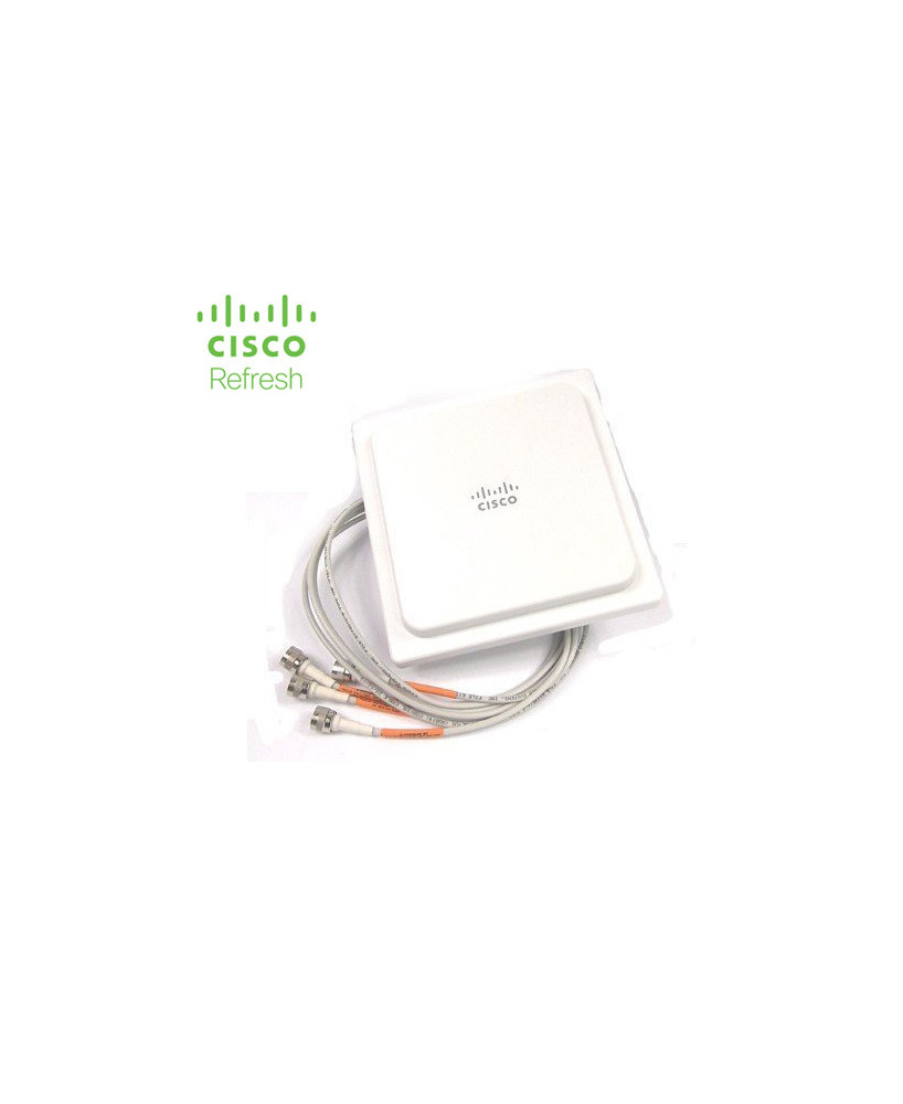 Cisco 2.4 GHz 6 dBi 5GHz 6dBi Patch Antenna 4port RP TNC AIR-ANT2566D4MR-RF